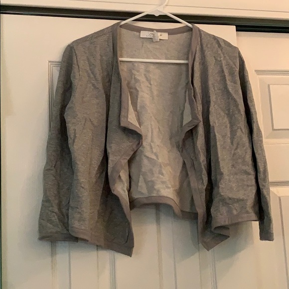 Gray Cardigan - Picture 1 of 3